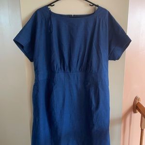 Jean dress great for causal with pockets